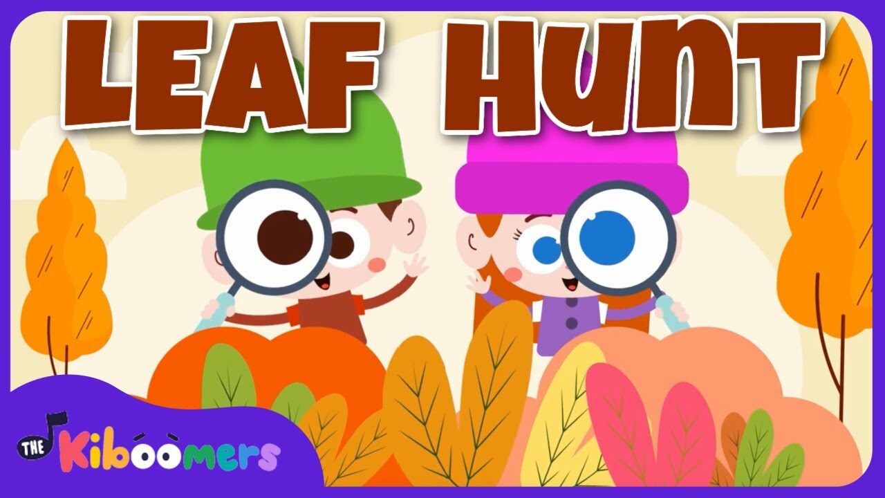 Uncover the Thrills of Going on a Leaf Hunt - The Kiboomers Kids Song